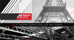 Desktop Screenshot of masse-charpente.fr